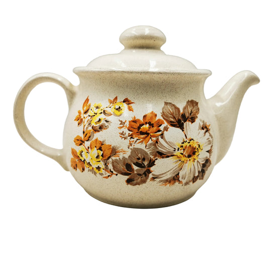 Vintage James Sadler 'Hedgerow' China Teapot