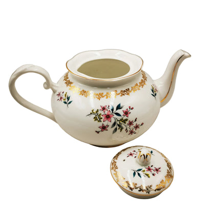 Vintage Royal Grafton Floral China Teapot