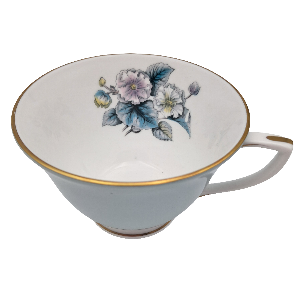 Vintage Royal Worcester Woodland Pattern Tea Cup, Saucer and Side Plate Trio cup