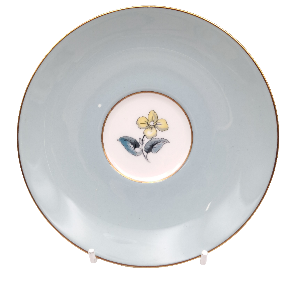 Vintage Royal Worcester Woodland Pattern Trio saucer