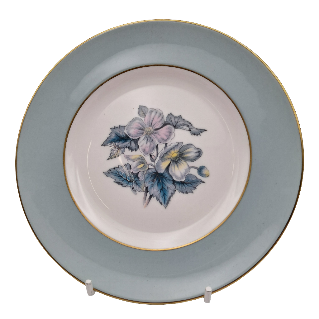 Vintage Royal Worcester Woodland Pattern Trio side plate