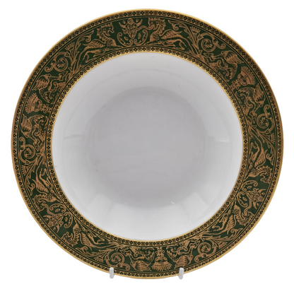 Wedgwood Green Florentine Soup Bowl