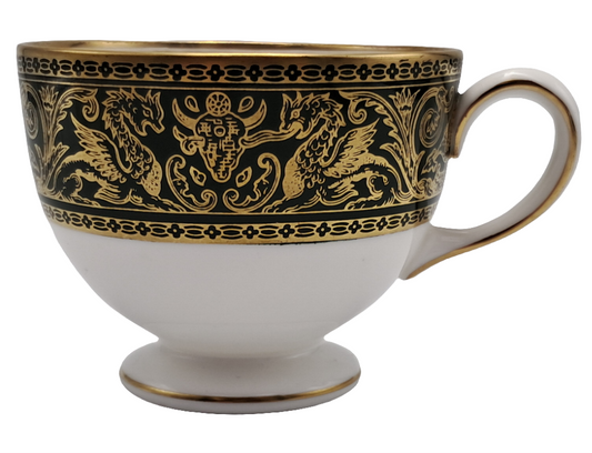 Wedgwood China Florentine Green W4170 Tea Cup
