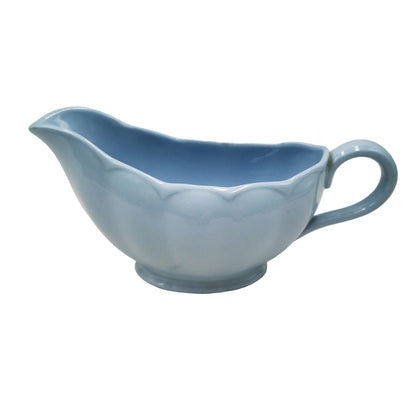 W H Grindley Lupin Petal China Gravy Boat 1936-1954