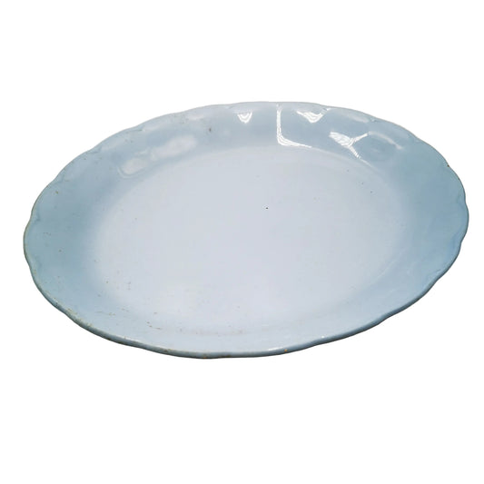 W H Grindley Lupin Petal China 14-inch Oval Platter 1936-1954