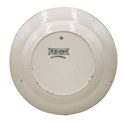 Wallis Gimson & Co Alexandria Antique Blue and White China Side Plate 1885