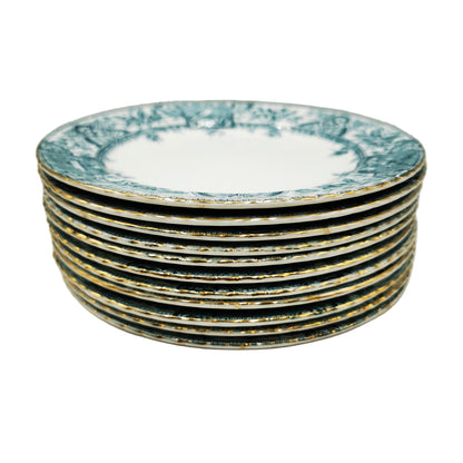 Wallis Gimson & Co Alexandria Antique Blue and White China Side Plate 1885