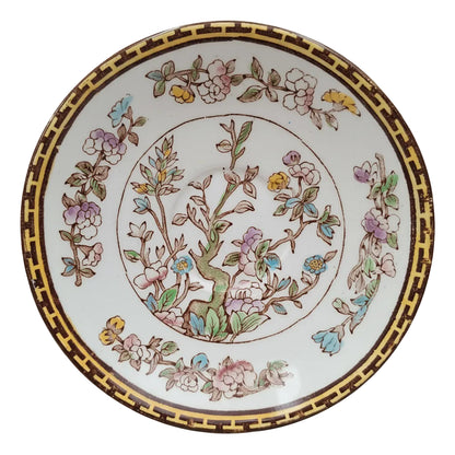 Washington-Pottery-Indian-Tree-Demitasse-Coffee-Saucer