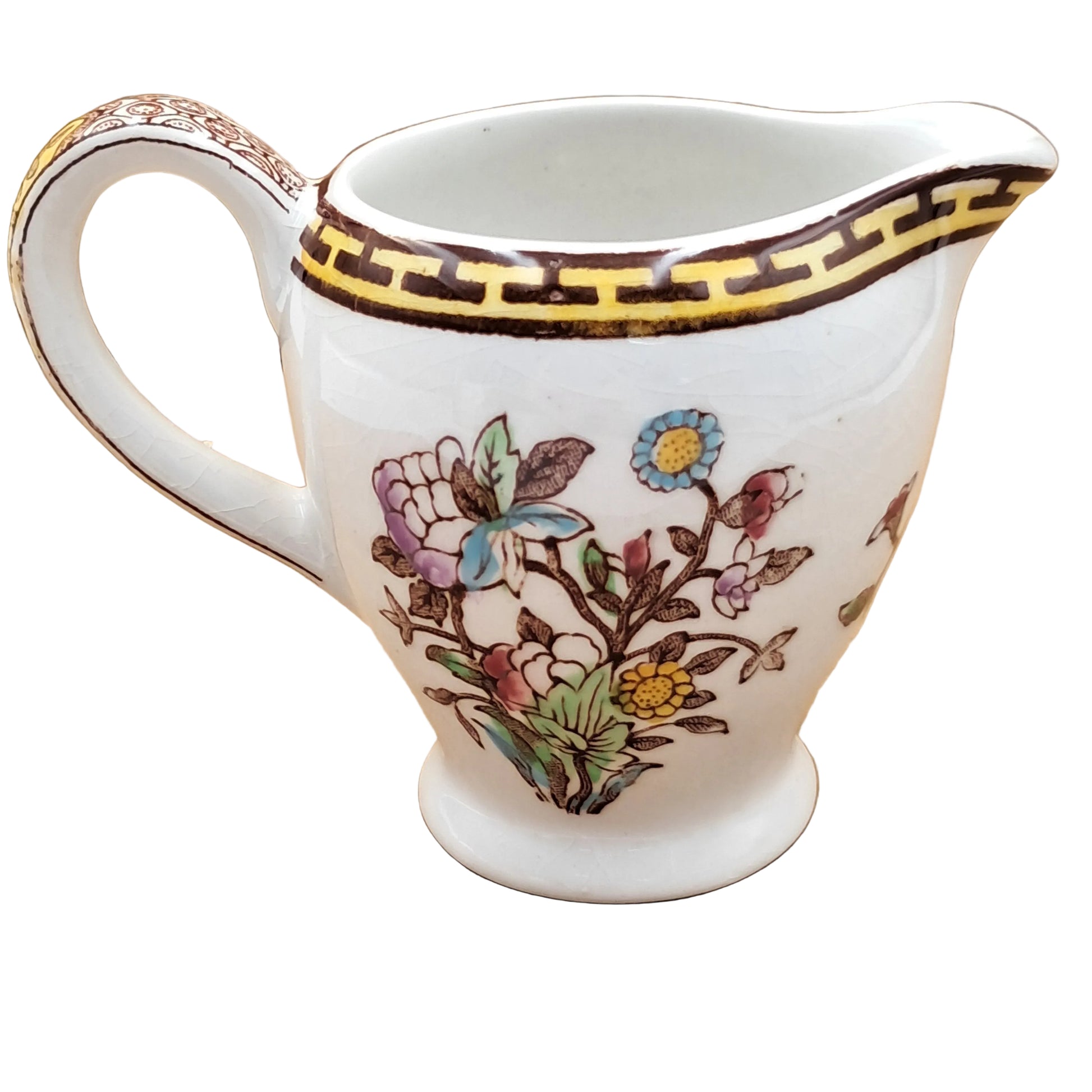 Washington-Pottery-Indian-Tree-Small-Milk-Jug