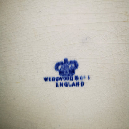 Wedgwood-Blue-Willow-China-Plate-Dish