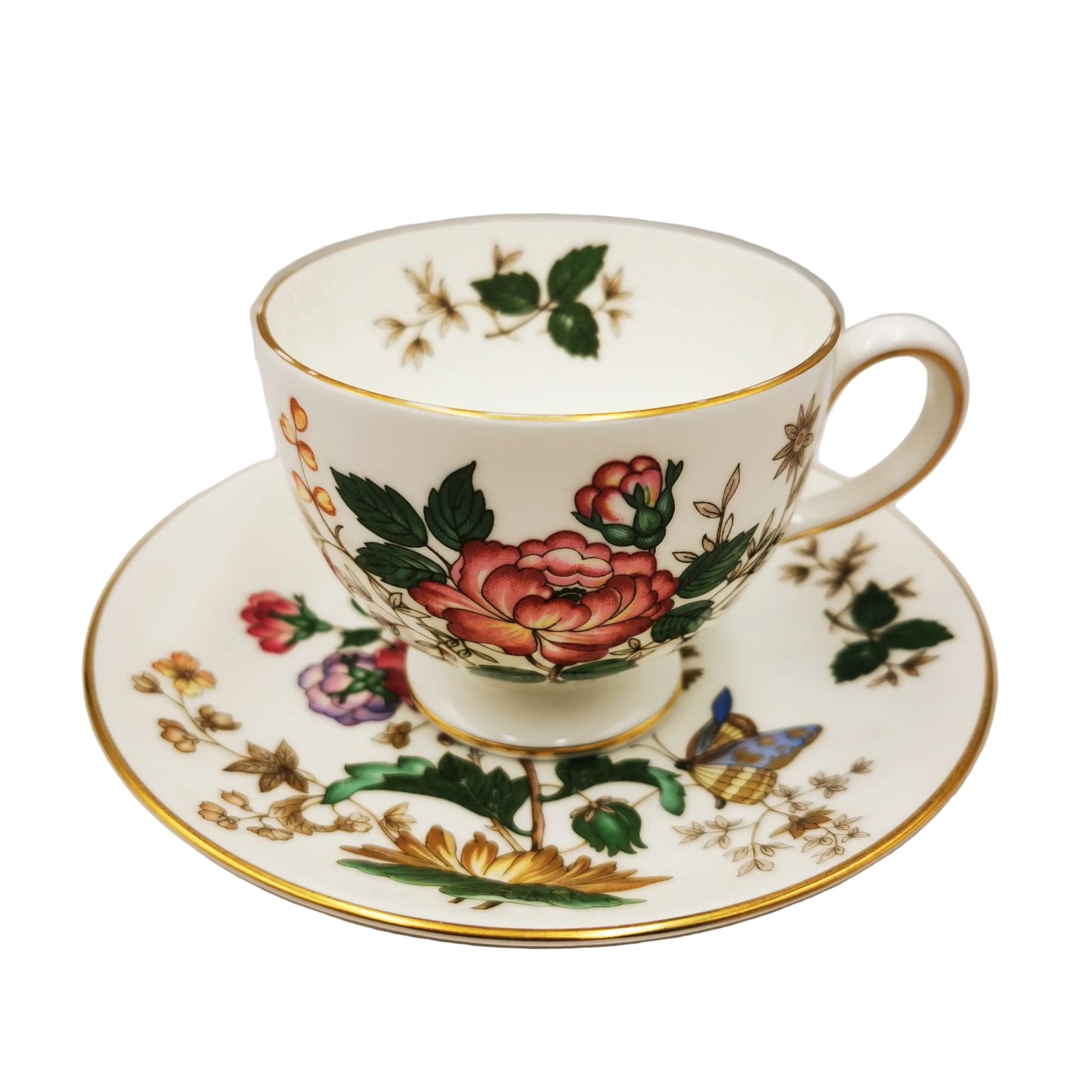 Wedgwood-China-Charnwood-3984-Teacup-and-Saucer
