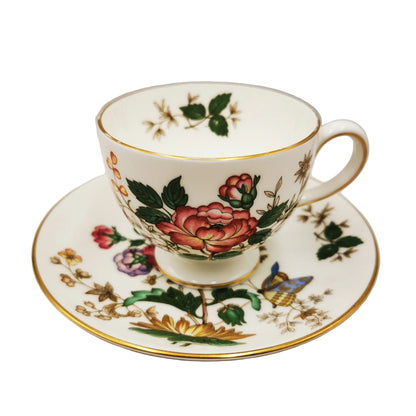 Wedgwood-China-Charnwood-3984-Teacup-and-Saucer