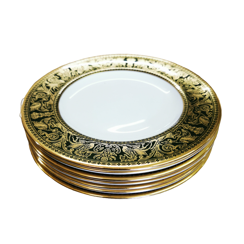 Wedgwood China Florentine Green W4170 7-inch Side Plate