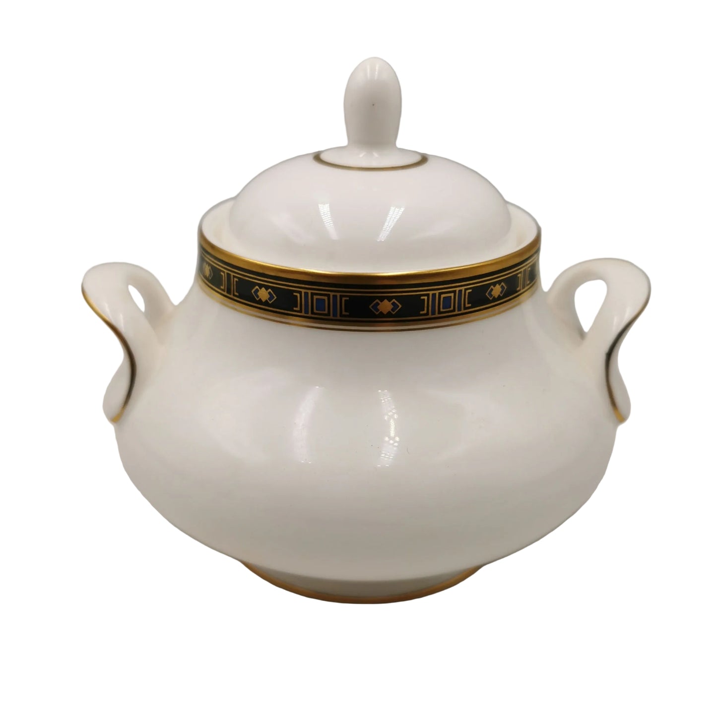 Wedgwood China Monaco H5133 Lidded Sugar Bowl