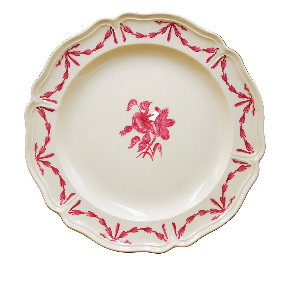 Wedgwood-China-Williamsburg-Husk-Queens-Shape-1925-inch-Plate