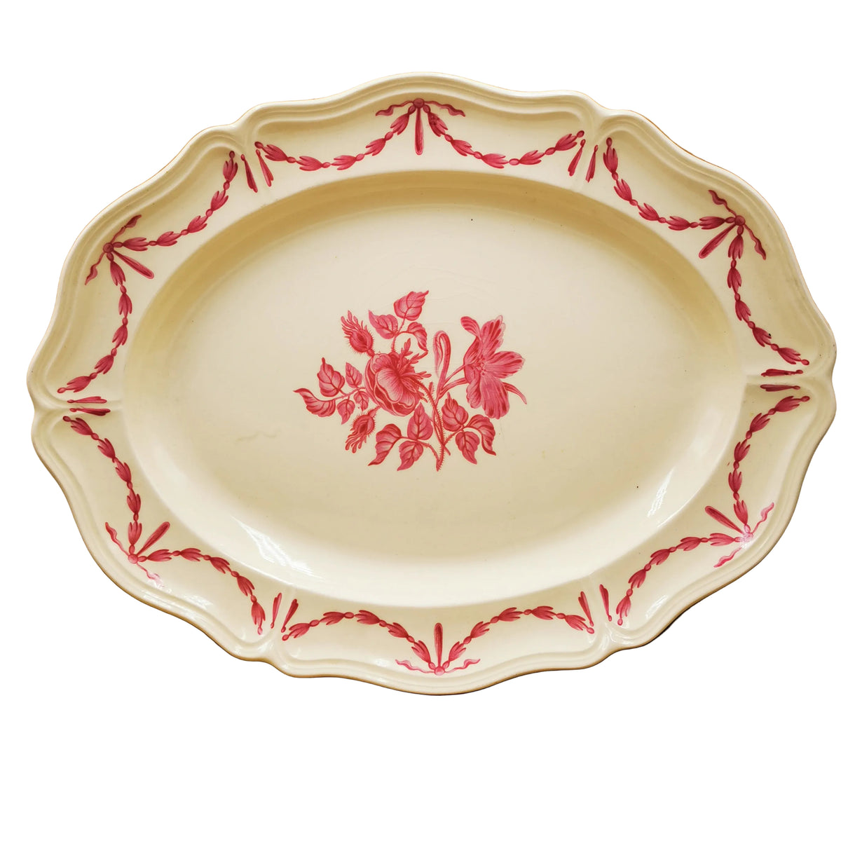 Wedgwood-China-Williamsburg-Husk-Queens-Shape-15.5-inch-Platter