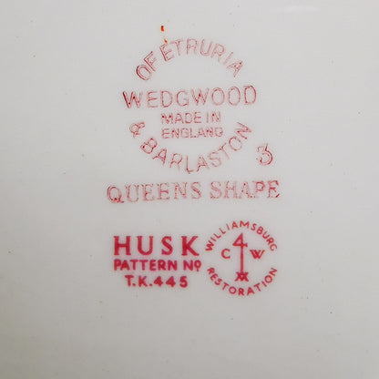 Wedgwood-China-Williamsburg-Husk-Queens-Shape-7.5-inch-Side-Plates