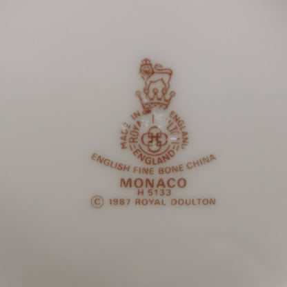 Wedgwood China Monaco H5133 Lidded Sugar Bowl