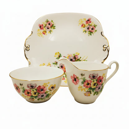 Windsor-Bone-China-Anemone-Bouquet-Cake-Plate