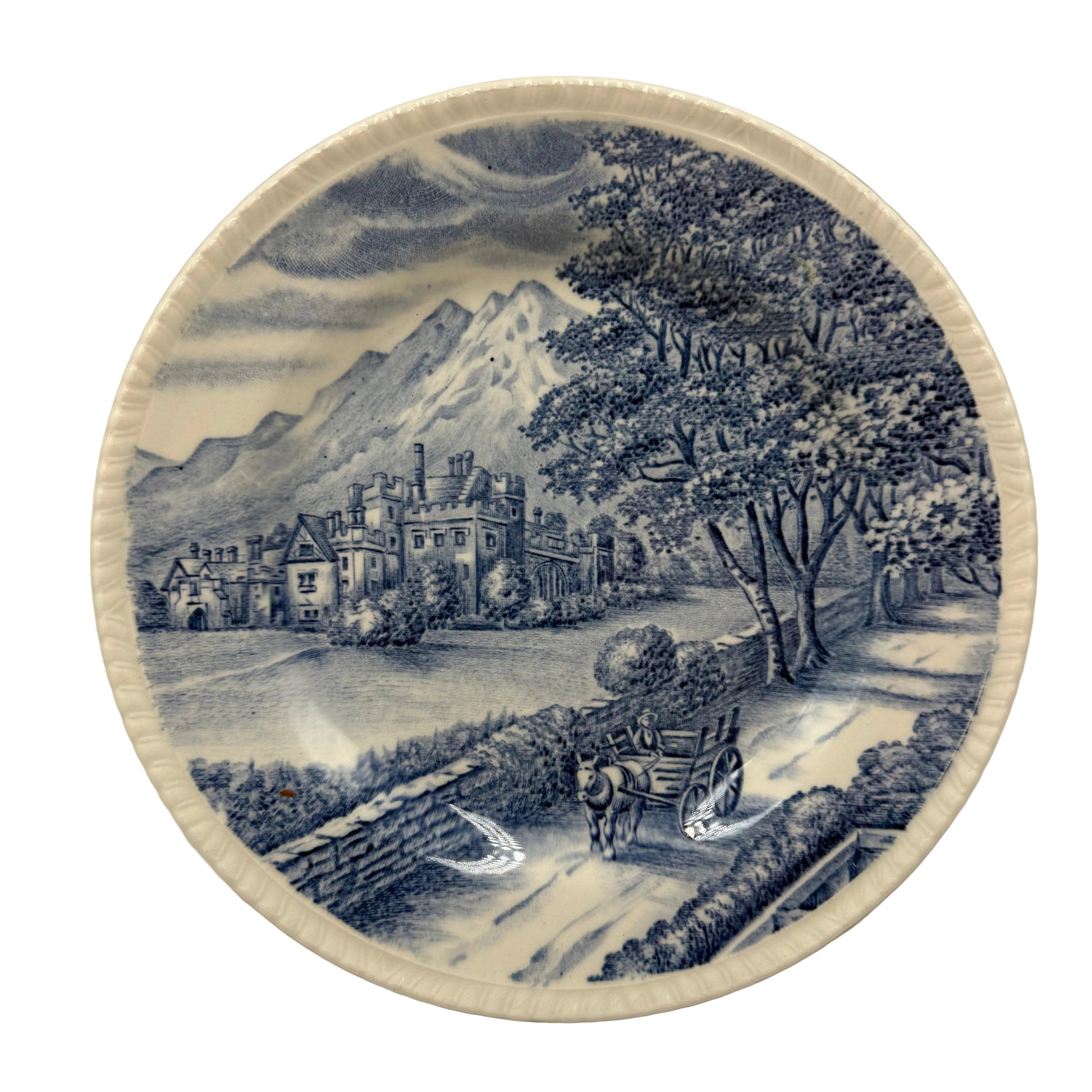 Woods & Sons Blue and White Westmorland China Side Plate