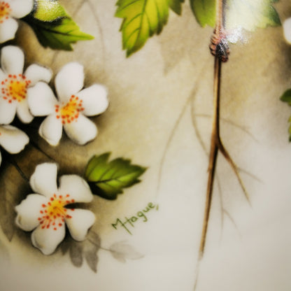 Worcester-Porcelain-China-Linnet-Wall-Plate