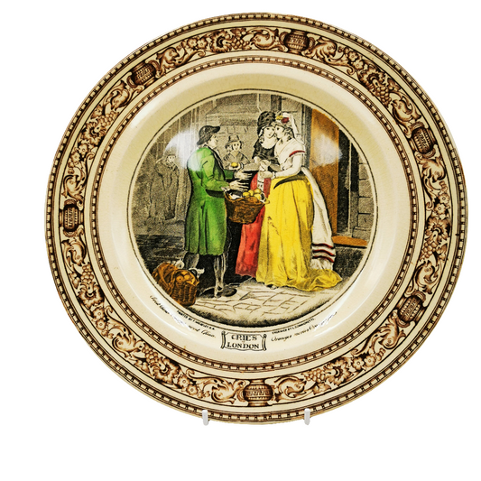 Adams Cries of London China Dinner Plate Sweet China Oranges