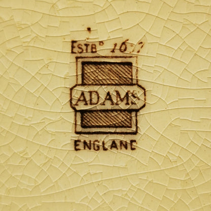 Adams Cries of London China Dinner Plate Milk Below Maids