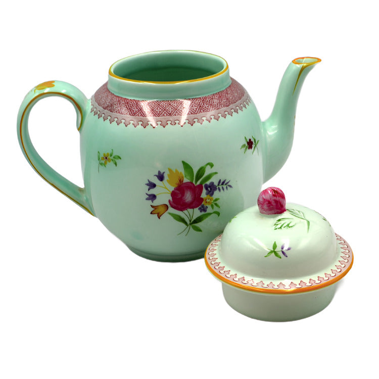 calyx ware lowestoft china adams teapot