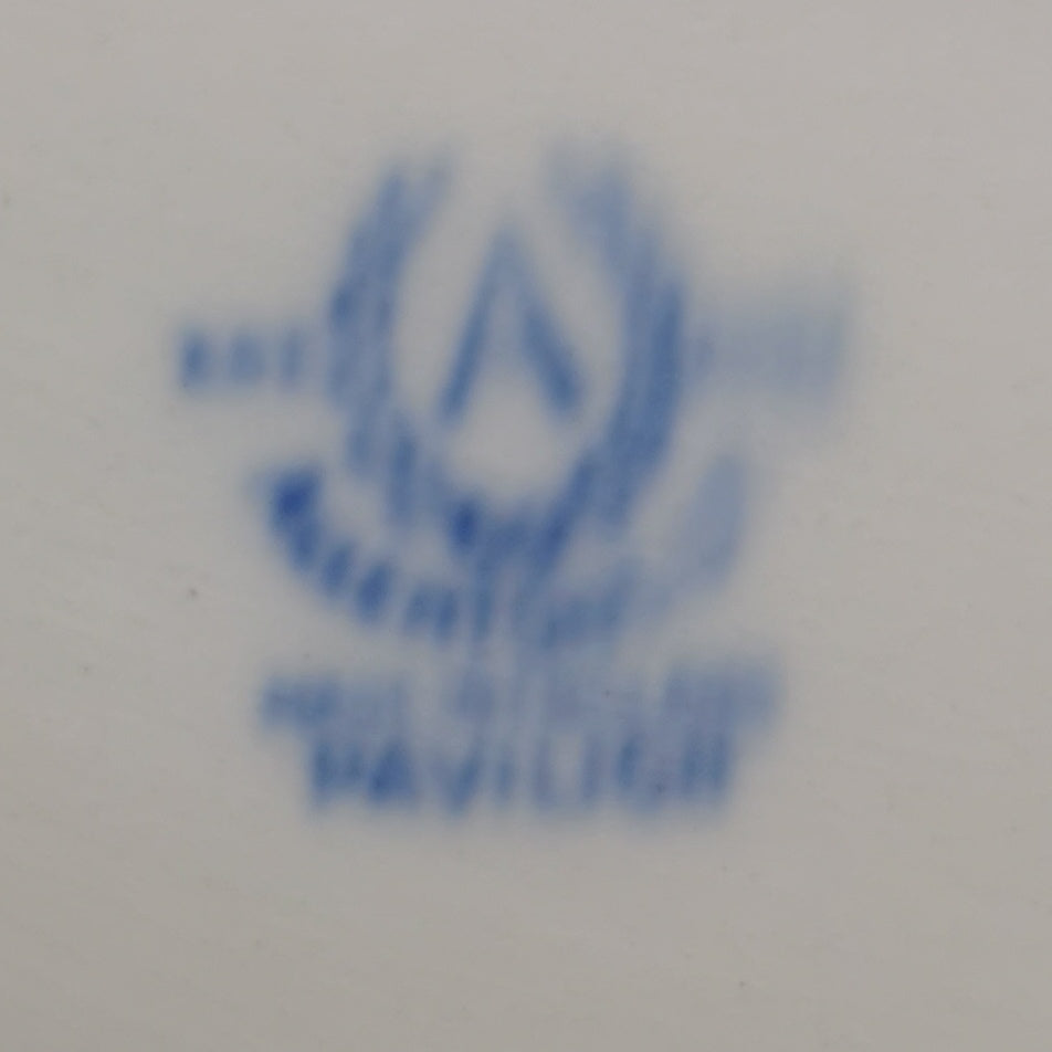Allertons Ltd Pavilion Blue and White China 12-inch Platter