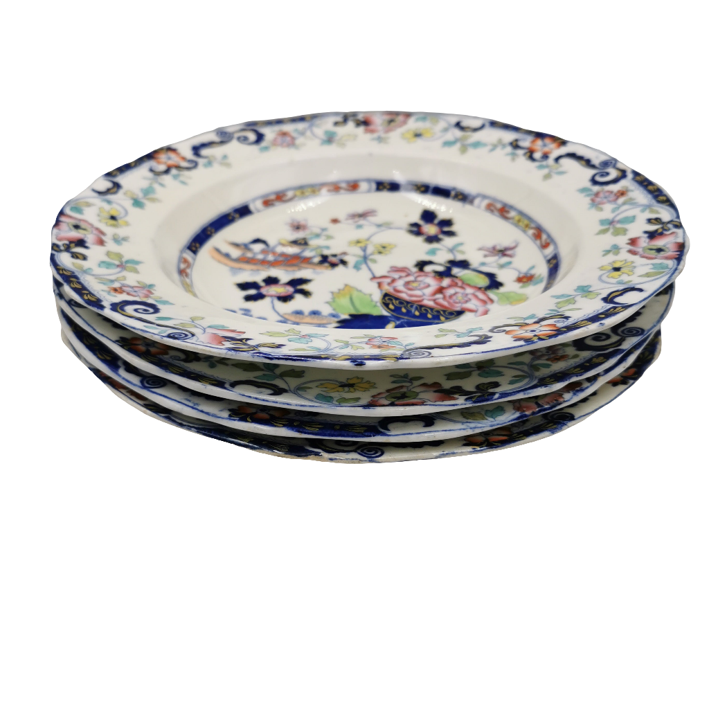 Mintons Amherst Japan 3769 China Wide Rimmed Soup Bowl