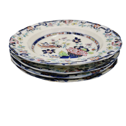 Mintons Amherst Japan 3769 China Wide Rimmed Soup Bowl