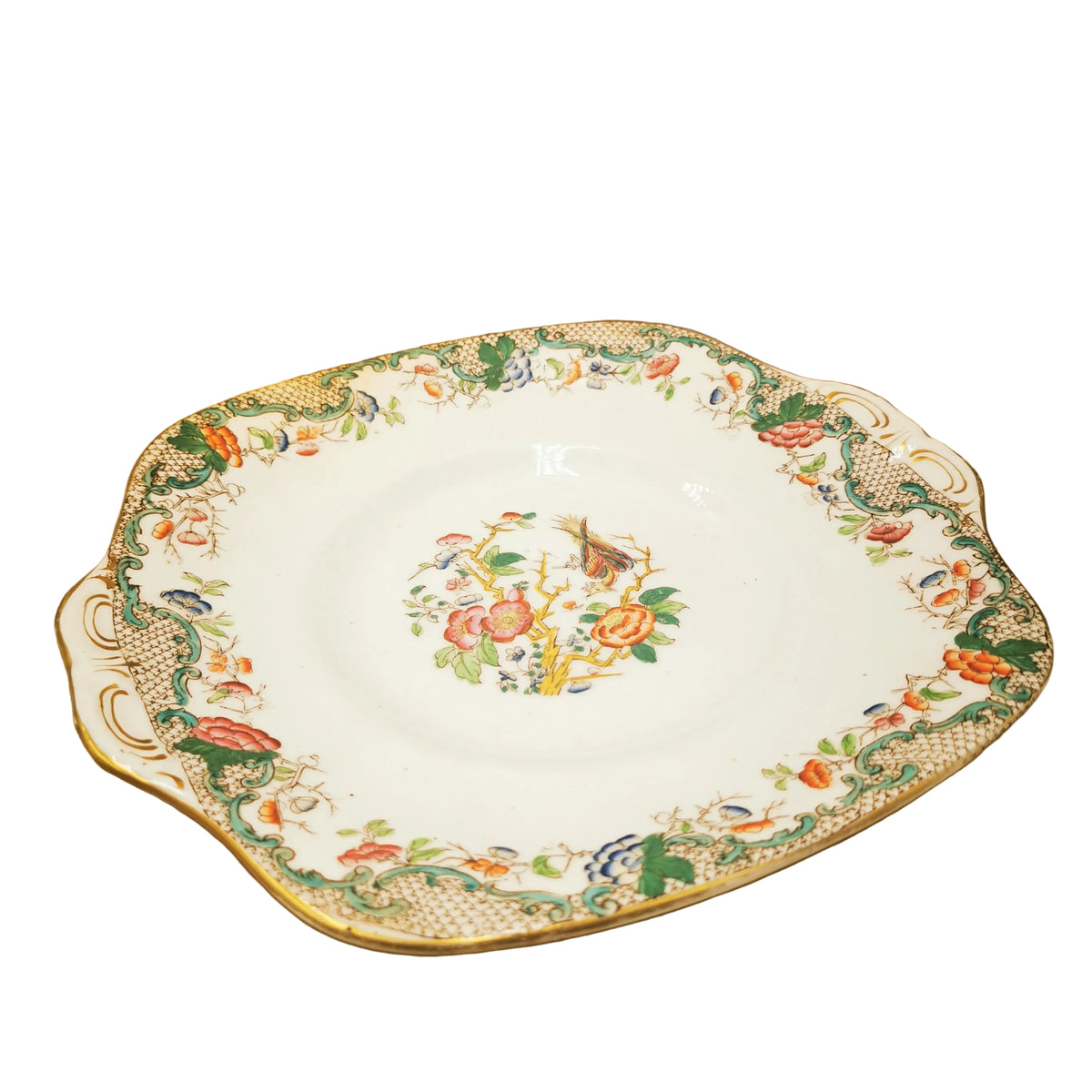antique-Asiatic-Pheasant-Porcelain-serving-plate