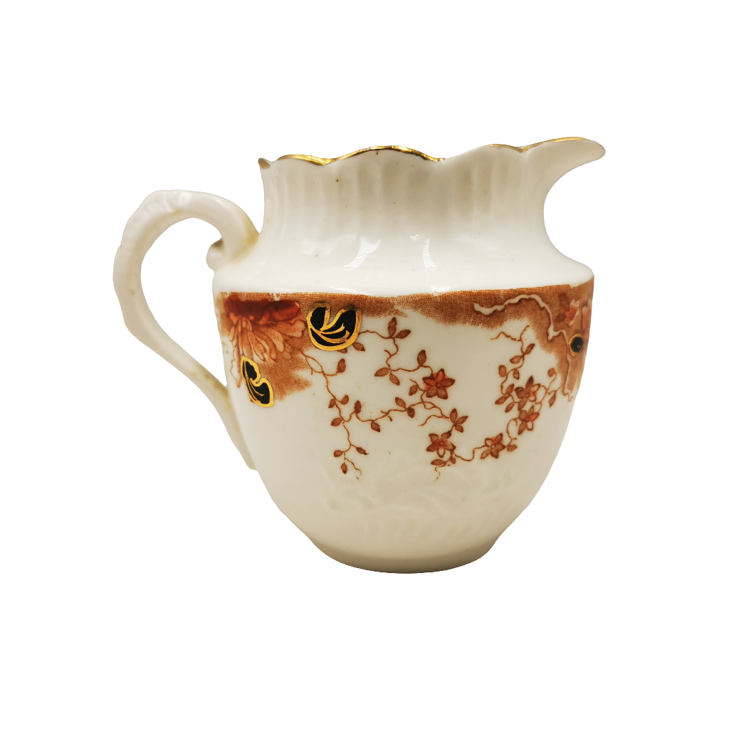 Antique Redfern & Drakeford Floral China 2307 Milk Jug