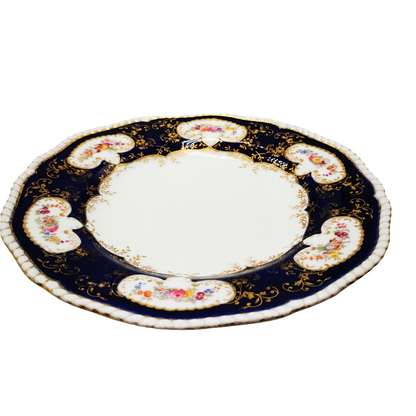 Antique Coalport China 2704 Pearl Edge Dinner Plate