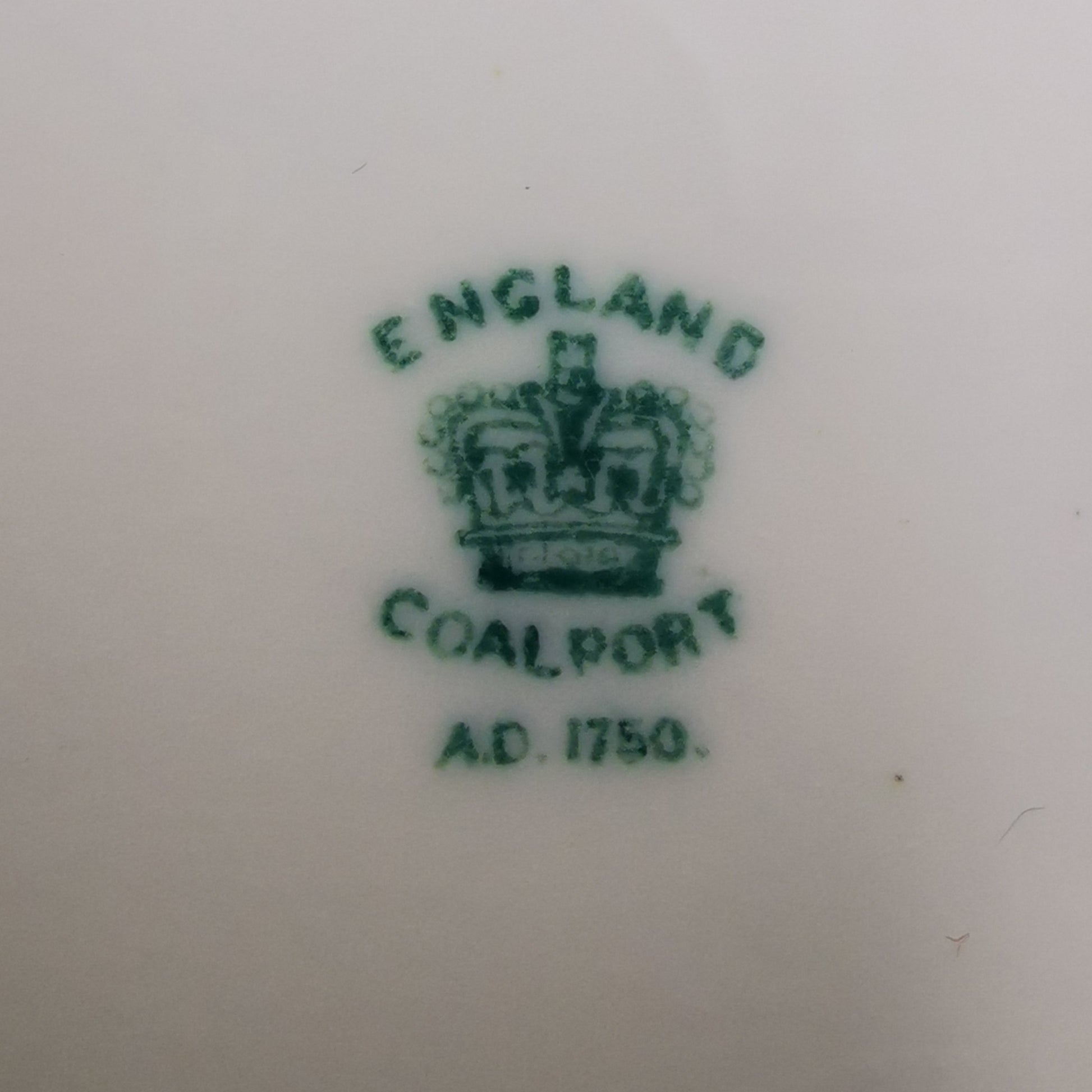 Antique Coalport China 2704 Pearl Edge Dinner Plate