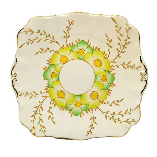 Roslyn Fine Bone China Esme 8128 Cake Plate