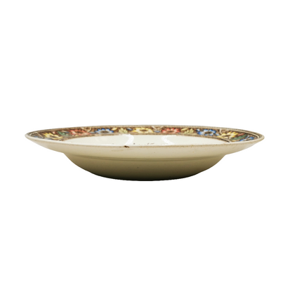 Antique Sampson Hancock & Sons Palmyra Rimmed Soup Bowls