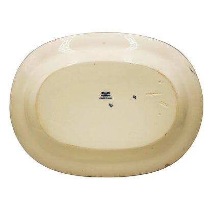 Antique Wedgwood Blue Willow China Plate Dish