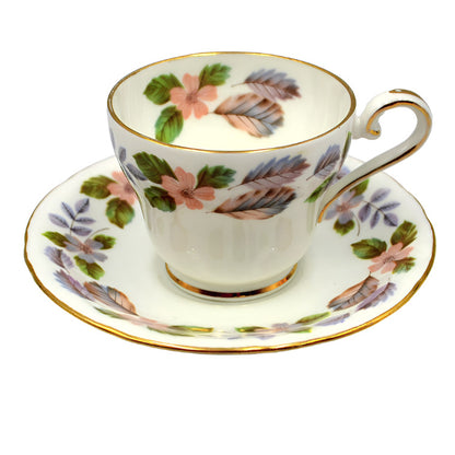 april rose aynsley demitasse plain rim gilt