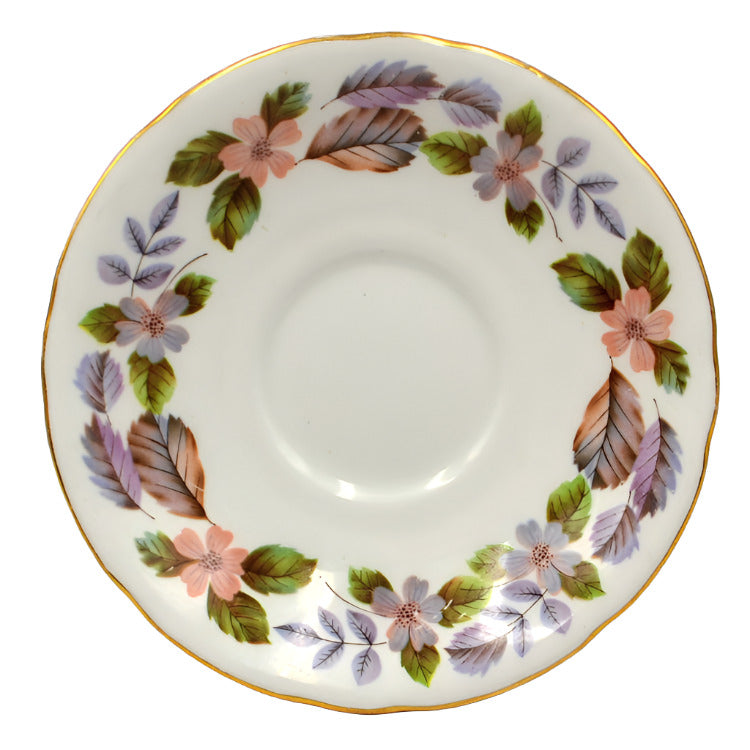 scallop rim saucer april rose