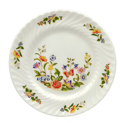 dessert plate cottage garden aynsley china