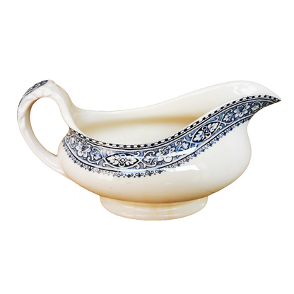 Antique Holburn Blue and White Jug or Gravy Boat