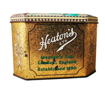 Vintage Heaton's Swiss Cream Caramels Tin