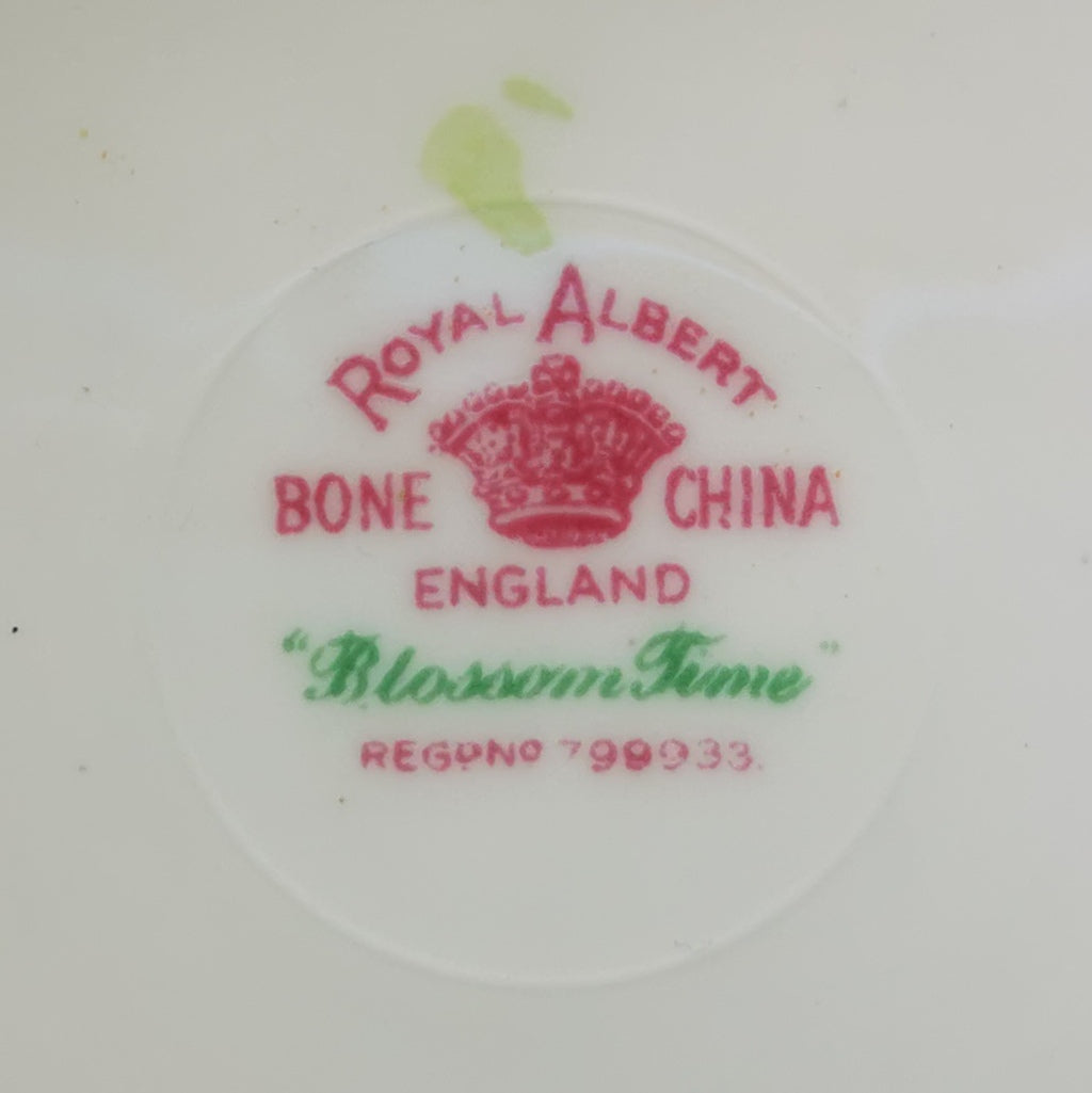 Early Royal Albert Blossom Time China Square Side Plate