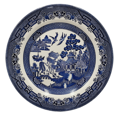 Churchill Blue Willow China 10.25-inch Dinner Plate