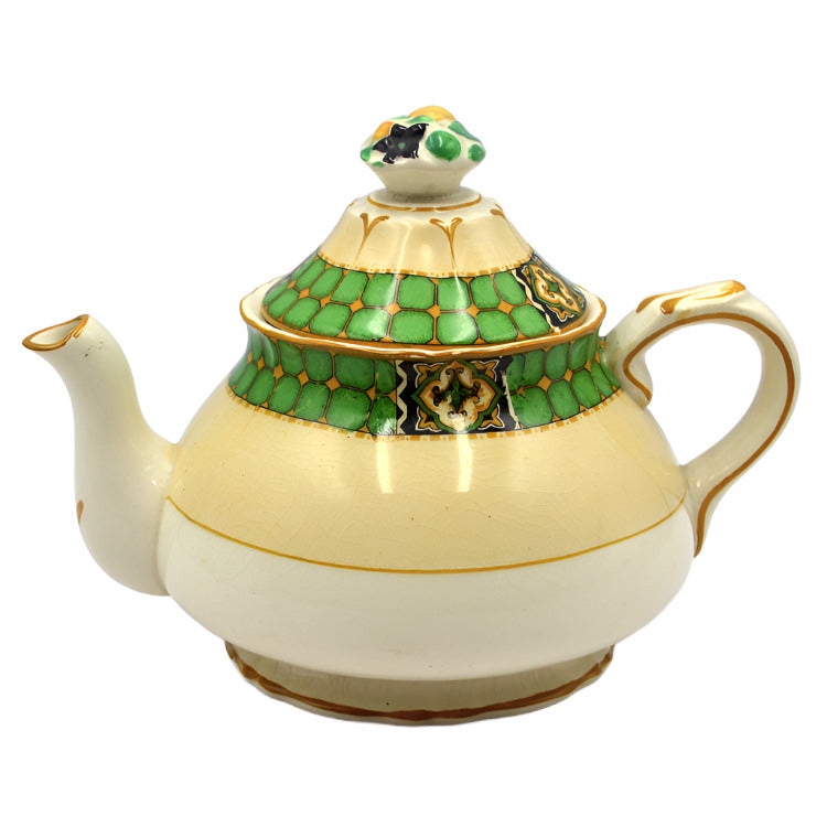 antique art deco booths silicon china teapot
