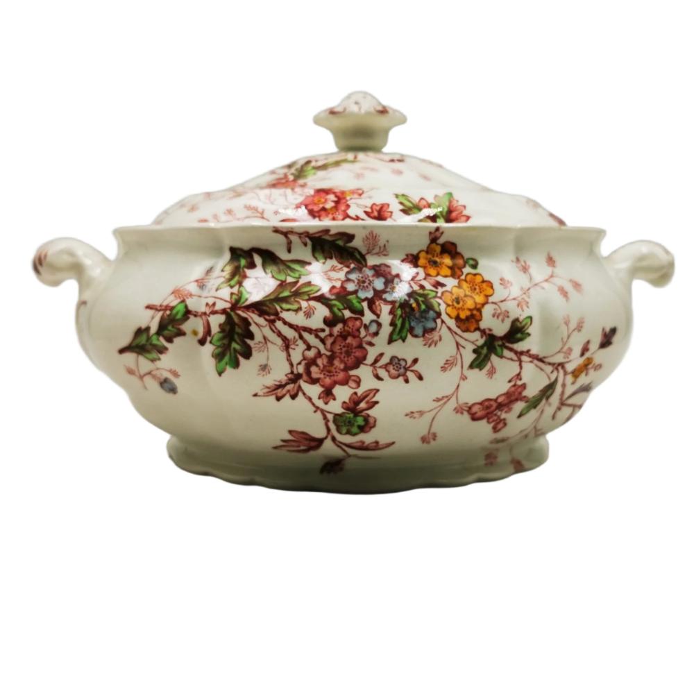 Booths Washington China Round Lidded Tureen