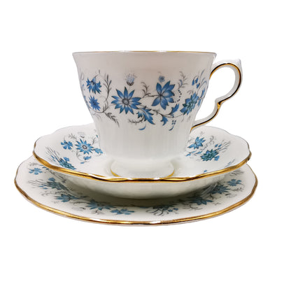 Colclough Doulton Braganza 8454 Bone China Teacup shape D Trio
