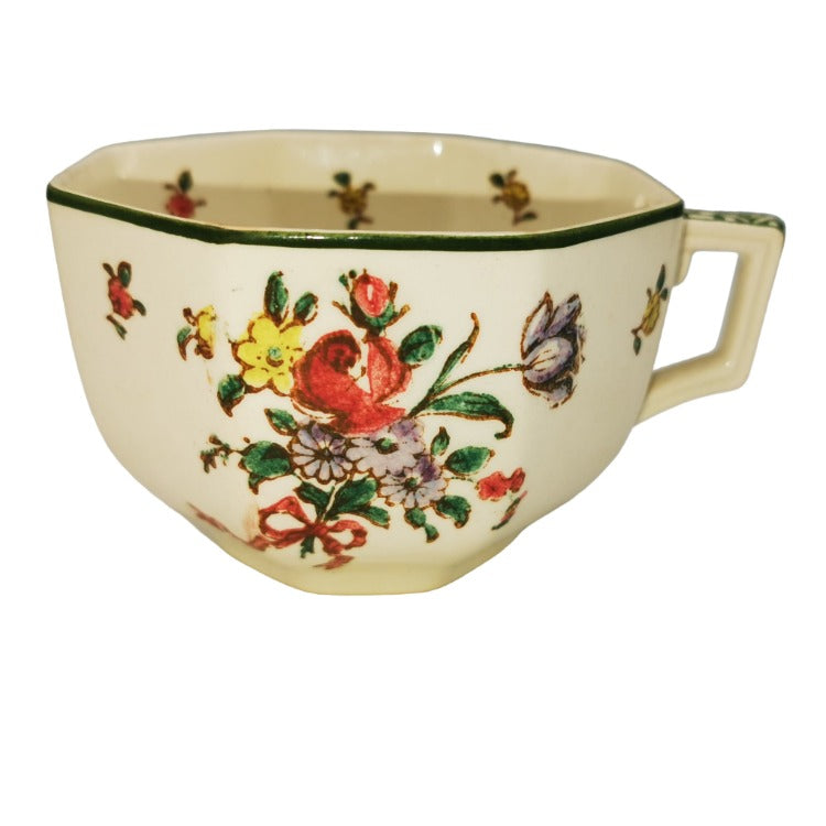 Royal Doulton Old Leeds Sprays D3548 Breakfast Cup 1912-1930