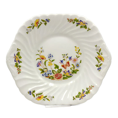 aynsley cottage garden cake plate